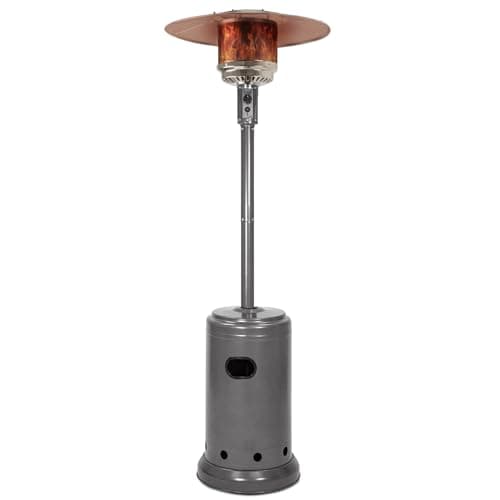 Amazon Basics 46,000 BTU Propane Patio Heater with Wheels