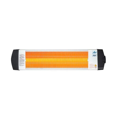 Econat 1500W Infrared Wall or Ceiling Mount Patio Heater