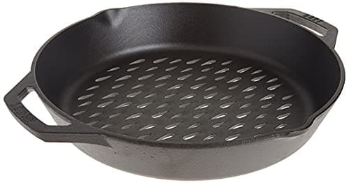 Lodge Seasoned Cast Iron Grilling Basket, 12" (L10GBL)