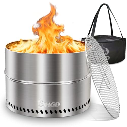HGD 20" Portable Smokeless Fire Pit