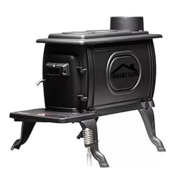 Comfort Glow Cast Iron Wood Stove (900 sq ft, 22" logs, cooking surface)