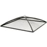 Sunnydaze Heavy Duty Steel Mesh Square Fire Pit Screen Cover, 30" x 30"