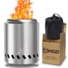 HGD Mini Smokeless Tabletop Fire Pit with Carry Bag