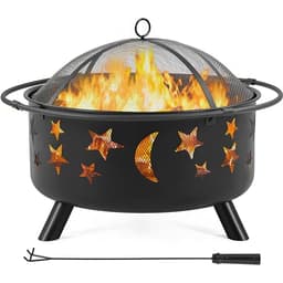 Yaheetech 30-Inch Wood Burning Fire Pit