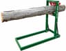 TORNWELL Log Holder Stand with Self-Gripping Swing Arms