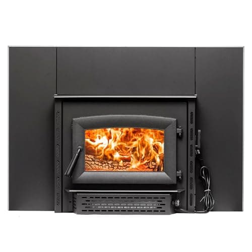 US Stove US1800E 1,200 sq ft Wood Fireplace Insert
