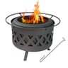 Sunnydaze 30-Inch Crossweave Smokeless Fire Pit