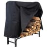 Sunnydaze Heavy-Duty Steel 8 ft Firewood Rack with Cover