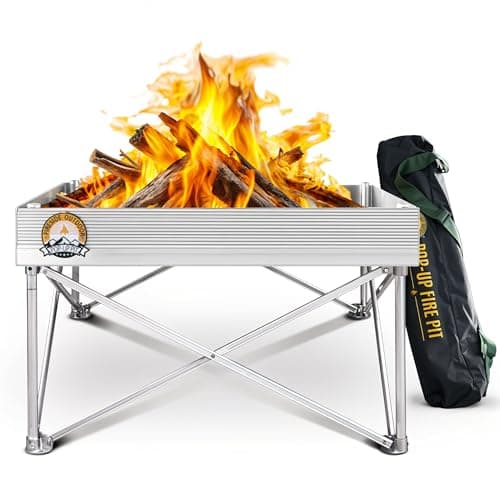 Fireside Outdoor Pop-Up Fire Pit 24"