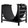 DOEWORKS 18-Inch Indoor Firewood Rack with Canvas Carrier