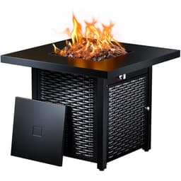 Ciays 28-Inch CSA-Listed Propane Fire Pit Table (50,000 BTU)