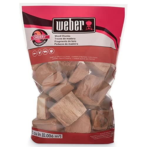 Weber Cherry Wood Chunks, 4 lb