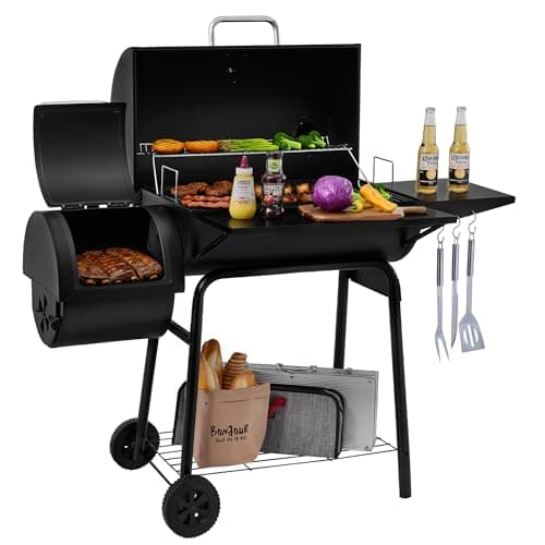 Royal Gourmet CC1830S Charcoal Grill + Offset Smoker