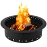 Iron Forge Tools Smokeless Fire Pit Ring Insert 36 Inch Round Steel