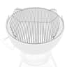 Uniflasy Hinged Cooking Grate for Weber 22", 304 Stainless Steel (21.5" round)