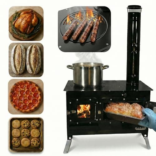Trailblazer Cookstove — Wood Fired Stovetop with Oven