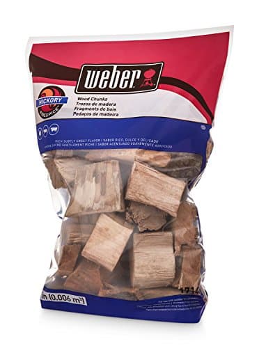 Weber Hickory Wood Chunks, 4 lb (17148)