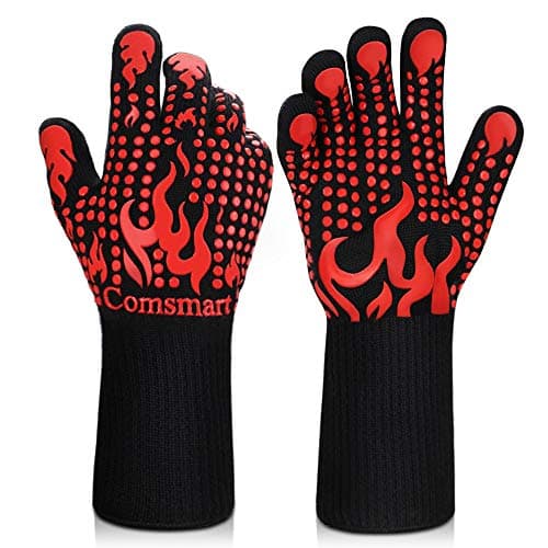 Comsmart Silicone BBQ Grill Gloves