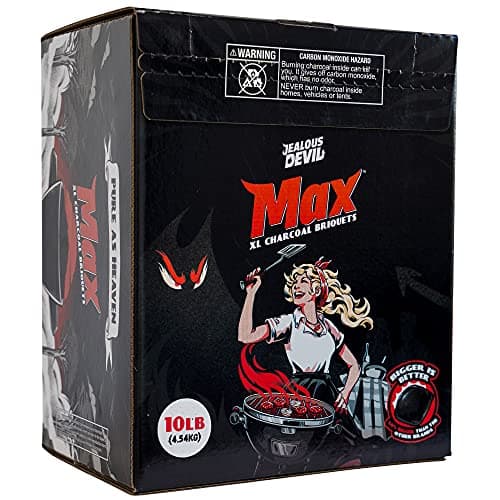 Jealous Devil Max XL All Natural Hardwood Pillow Briquets (10 lb)