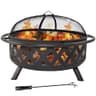 Sunnydaze Crossweave 36" Wood Burning Fire Pit