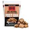 B&B Charcoal Post Oak Wood Smoking Chunks, 549 cu in