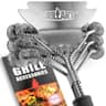 Weetiee Grill Brush and Scraper, Bristle Free 18" (RFS017)