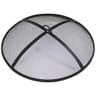 Sunnydaze Heavy Duty Steel Mesh Fire Pit Screen, Round, 24" Dia