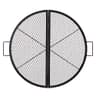 VEVOR X-Marks Foldable Round Fire Pit Grate, 36"